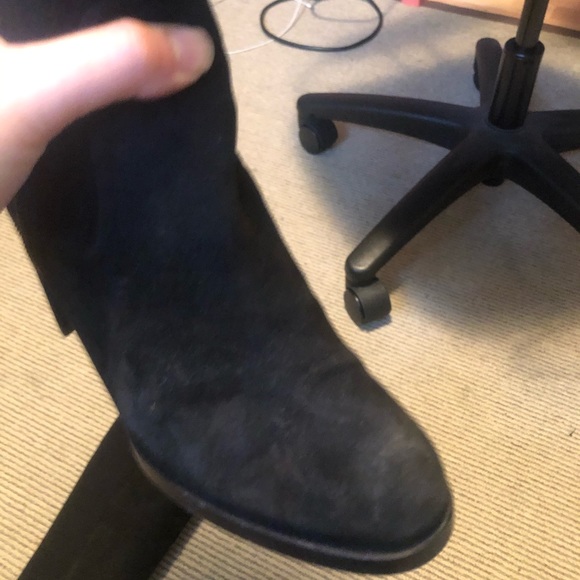 Stewart Weitzman knee high suede black boots - Picture 7 of 15